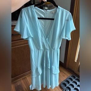 Blue dress
